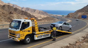 ونش انقاذ طريق الورد البيضاء 01097950005 ونش العالمية طريق السويس